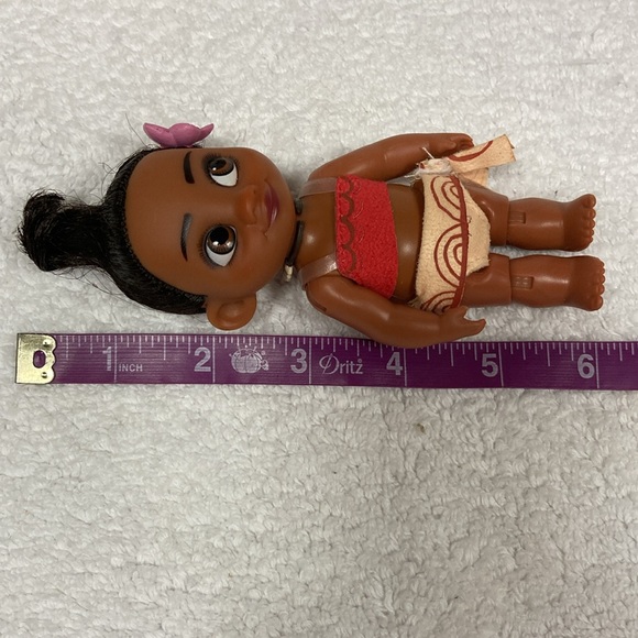 Disney Animators’ Collection: Moana Mini Doll Playset In Original Carrying Case - Picture 2 of 2